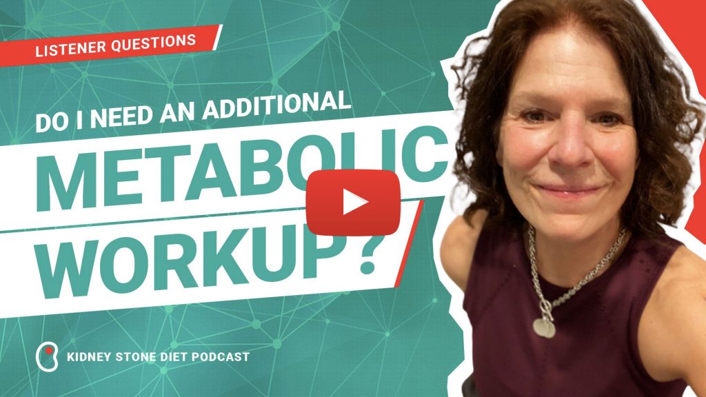 Blood Work - Kidney Stone Diet with Jill Harris